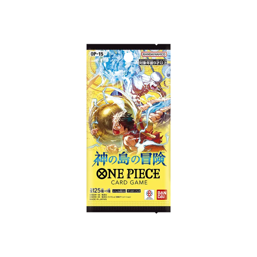 Japanese One Piece OP-15 The Adventure on Gods Island - Booster Pack
